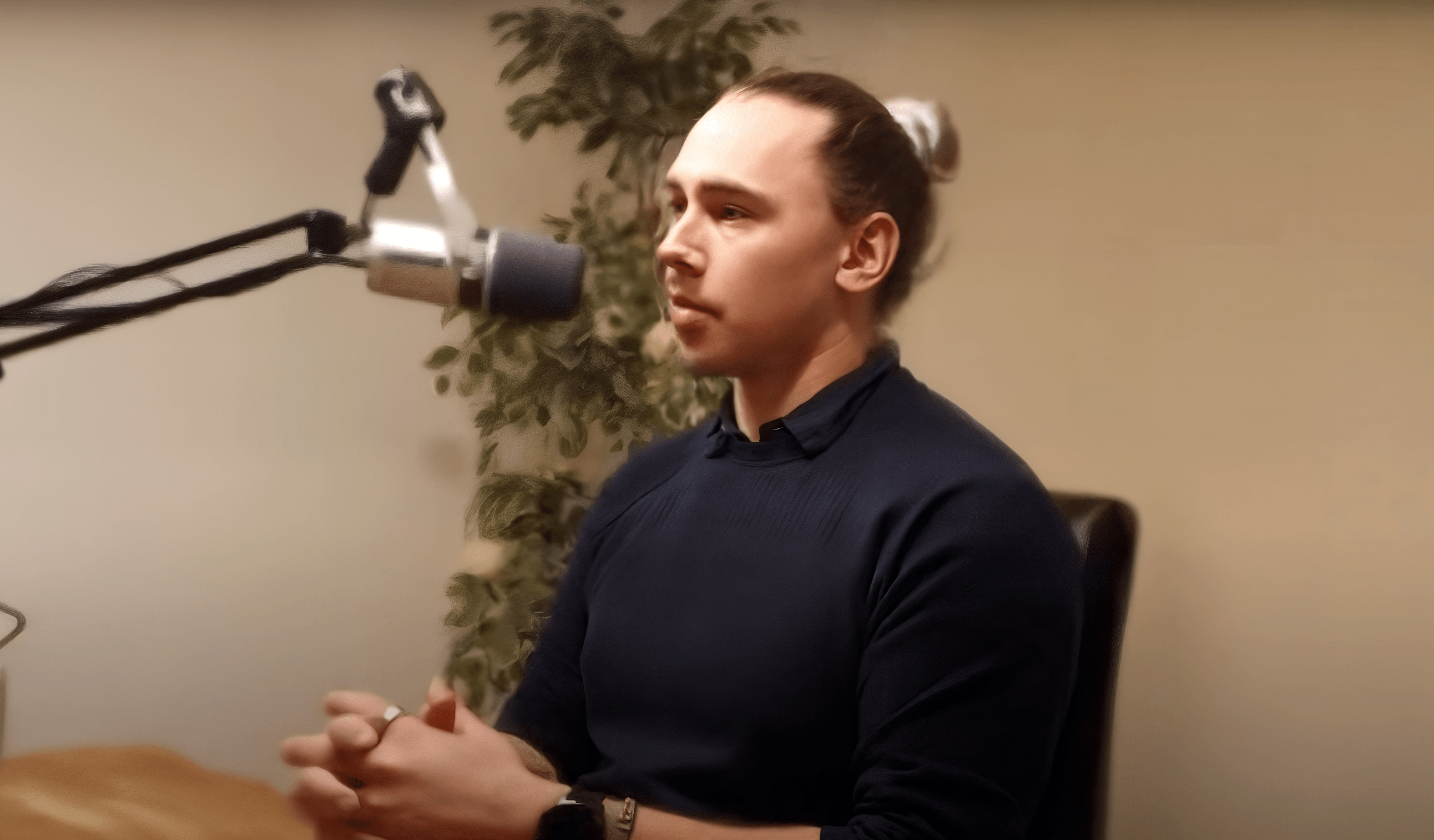 Fabian Langer speaking about ethical AI